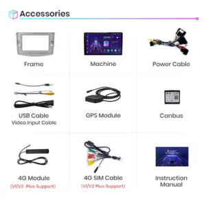 Junsun Android 13 Car Radio For Volkswagen VW Passat B7 B6 CC 2010-2015 Multimedia Wireless CarPlay For Apple GPS Navi RDS Wifi - Image 19